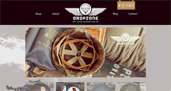 Desktop Screenshot of dropzonehelmets.com